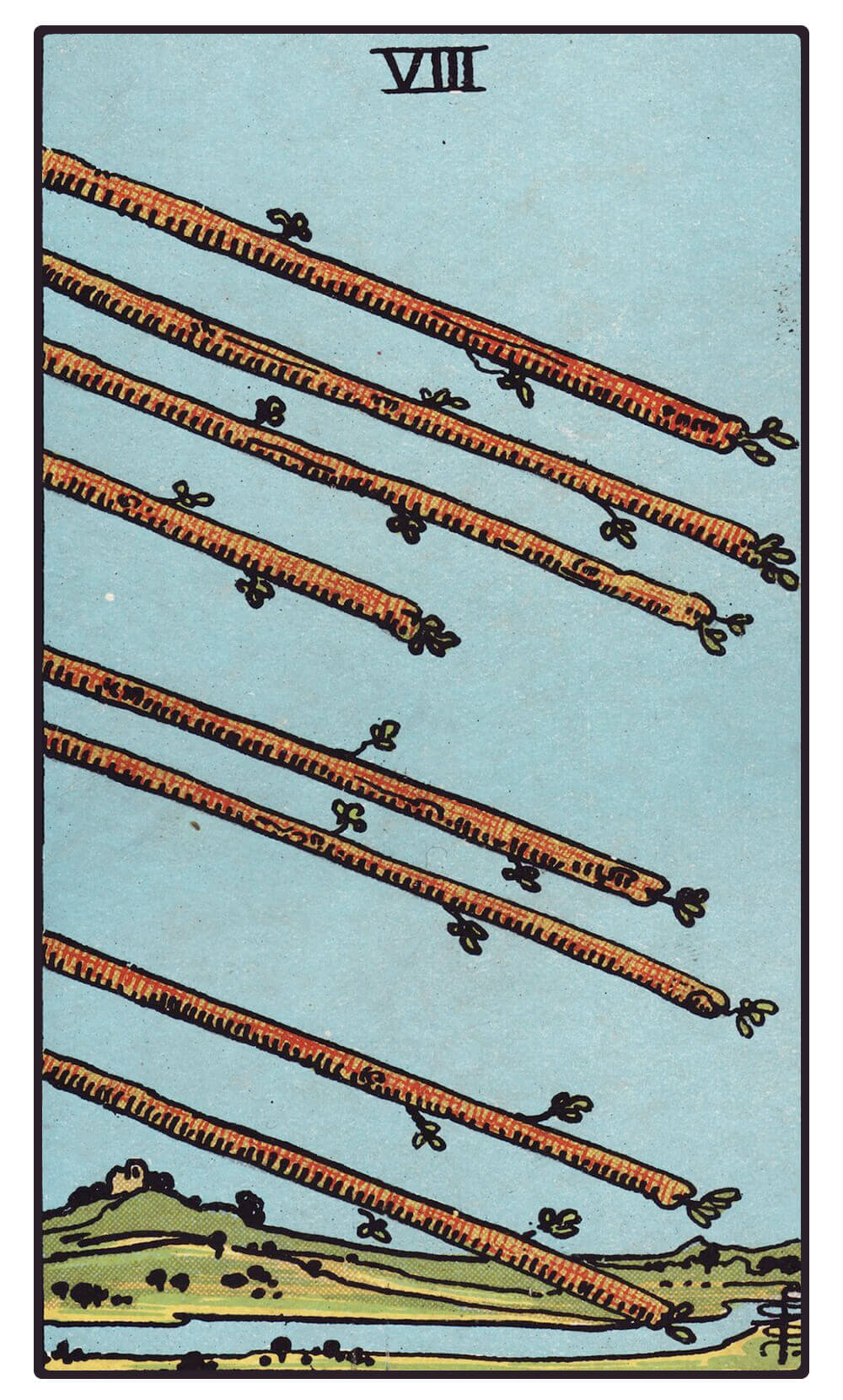 Eight of Wands