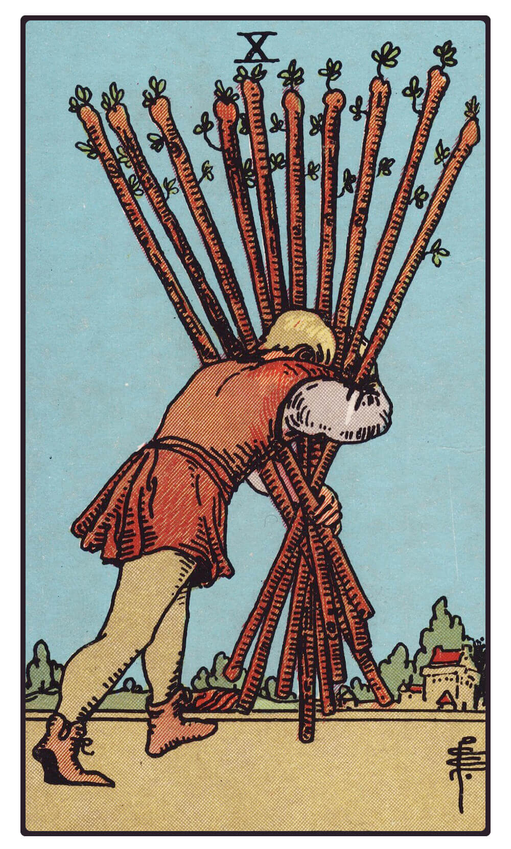 Ten of Wands