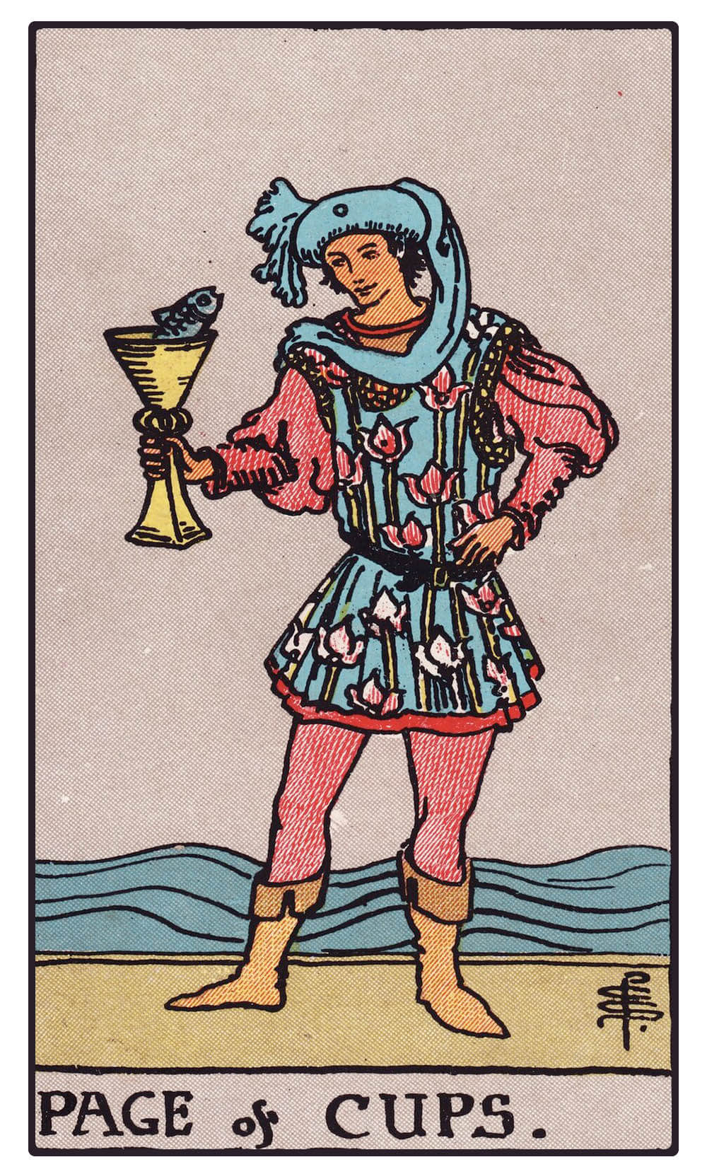 Page of Cups