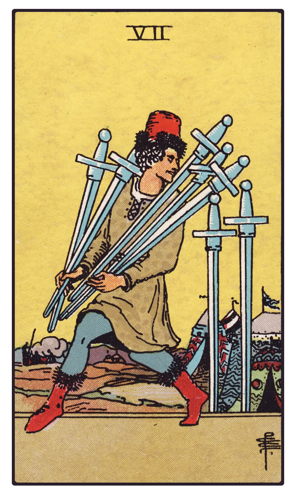 Seven of Pentacles