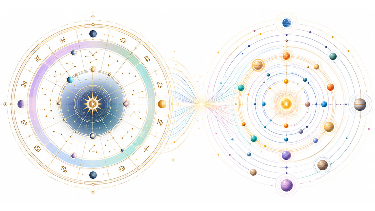 The relationship between the horoscope and the Celestial Proximity Rate