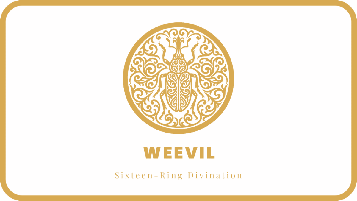 WEEVIL Type: Basic Personality | Sixteen-Ring Divination