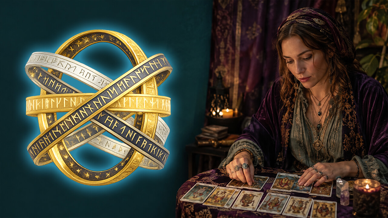 The Difference Between Sixteen-Ring Divination and Tarot Reading