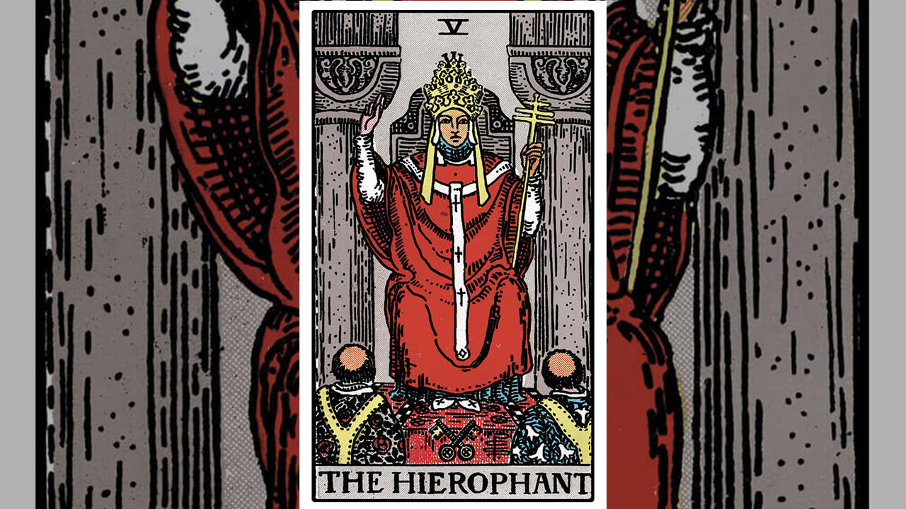 The Hierophant Tarot Card Meaning: Upright, Reversed, Love & Career