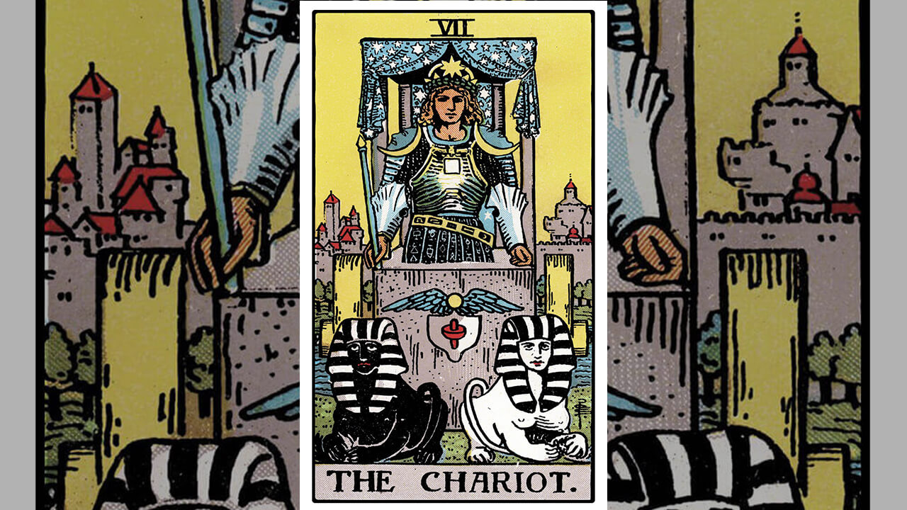 The Chariot Tarot Card Meaning: Upright, Reversed, Love & Career