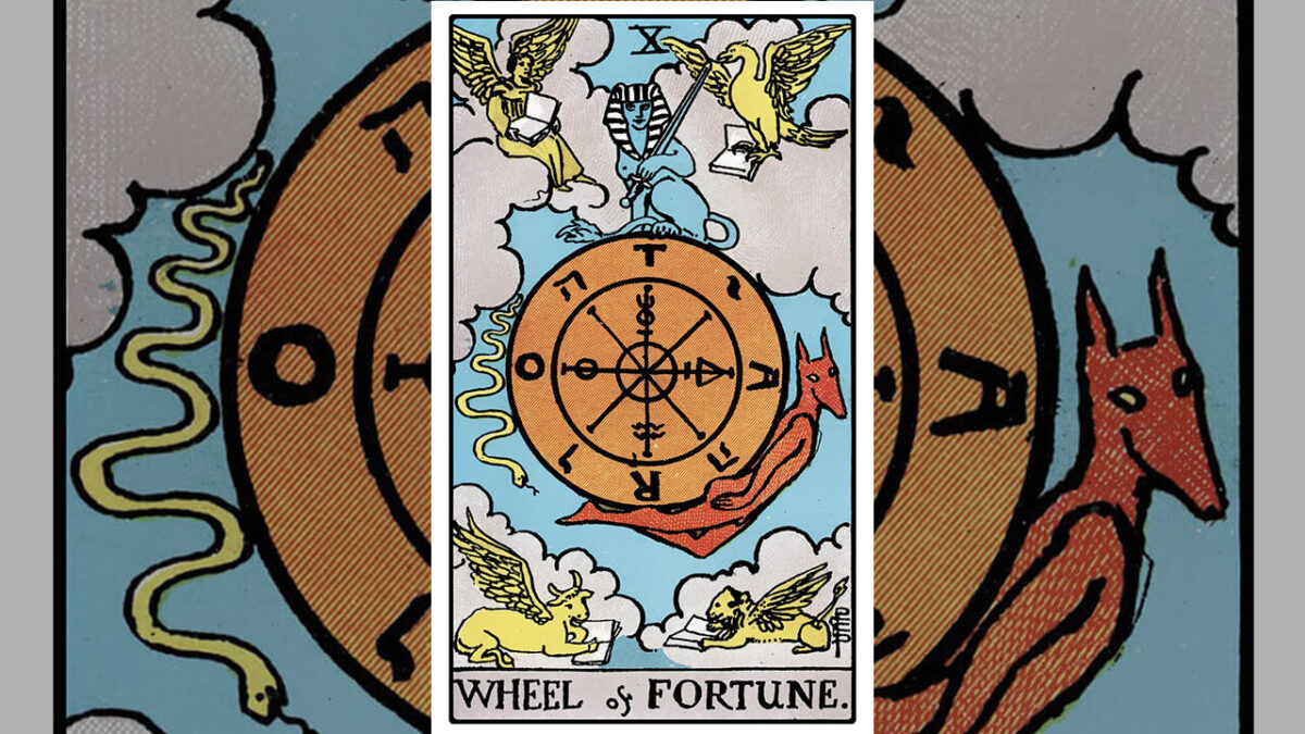Wheel of Fortune Tarot Card Meaning: Upright, Reversed, Love & Career