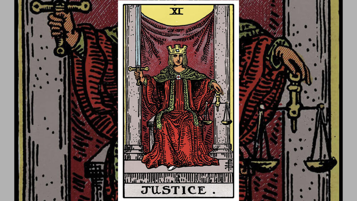 Justice Tarot Card Meaning: Upright, Reversed, Love & Career