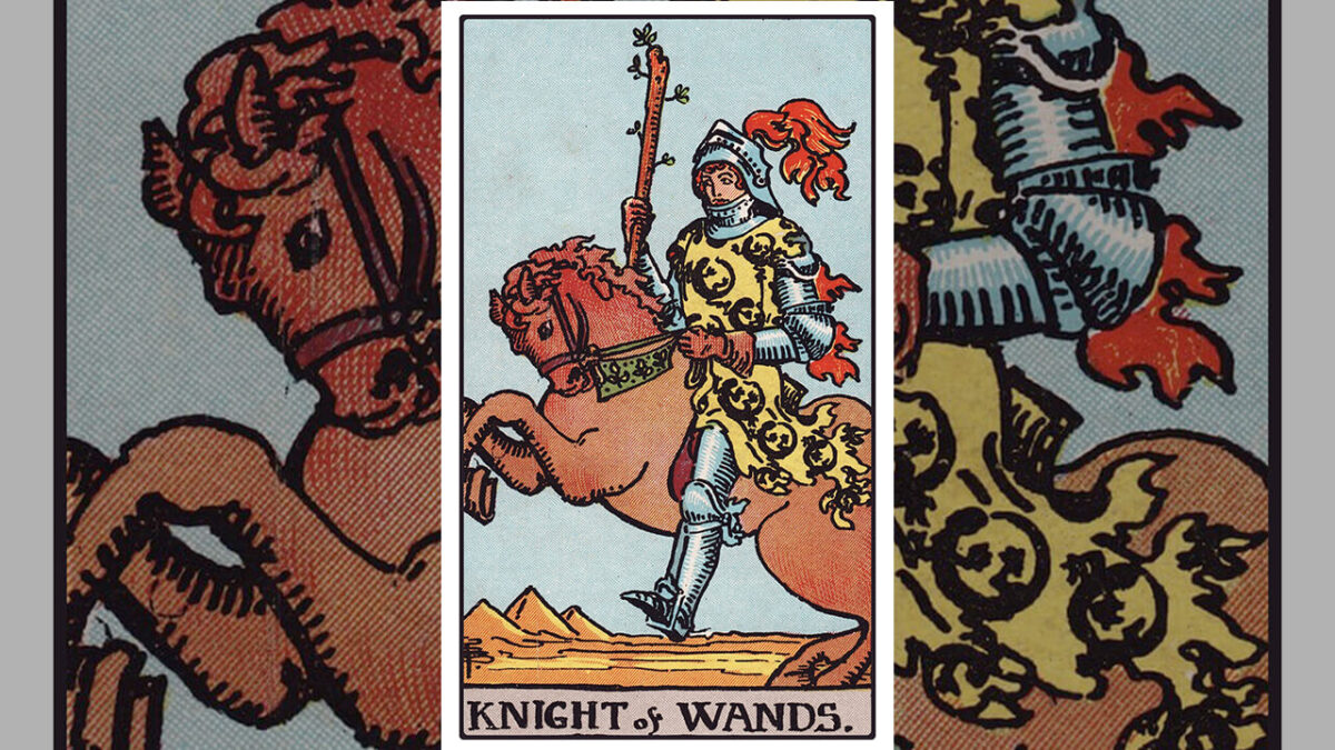 Knight of Wands Tarot Card Meaning: Upright, Reversed, Love & Career