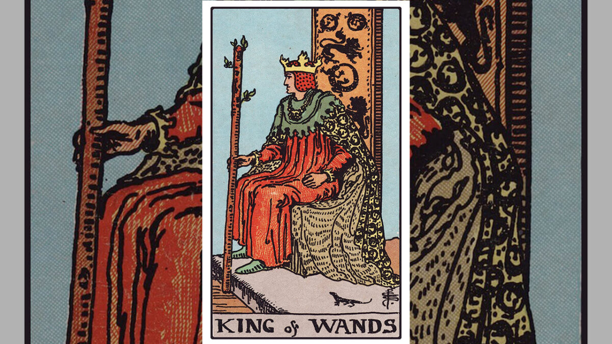 King of Wands Tarot Card Meaning: Upright, Reversed, Love & Career