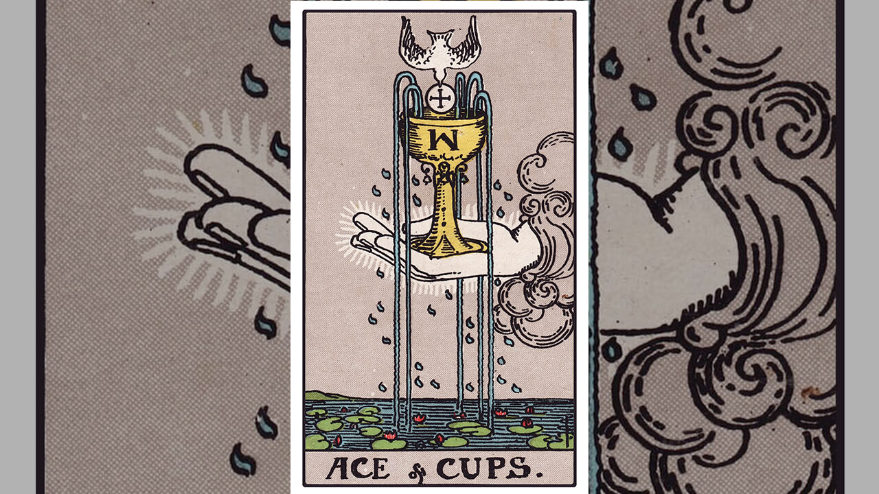 Ace of Cups Tarot Card Meaning: Upright, Reversed, Love & Career