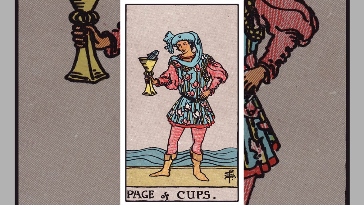 Page of Cups Tarot Card Meaning: Upright, Reversed, Love & Career