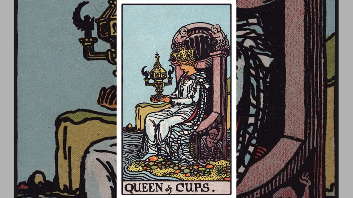 Queen of Cups Tarot Card Meaning: Upright, Reversed, Love & Career