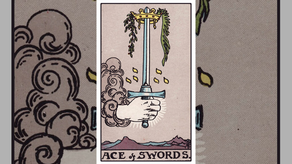 Ace of Swords Tarot Card Meaning: Upright, Reversed, Love & Career