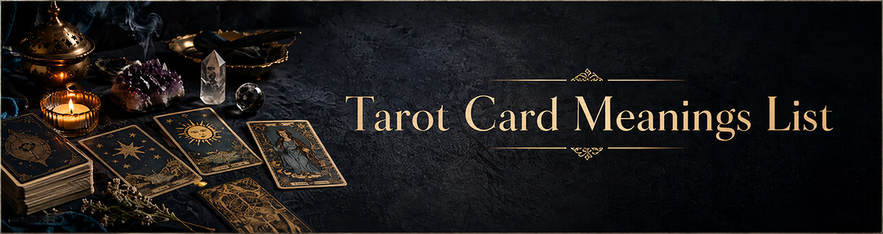 Tarot Card Meanings List