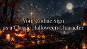 Your Zodiac Sign as a Classic Halloween Character