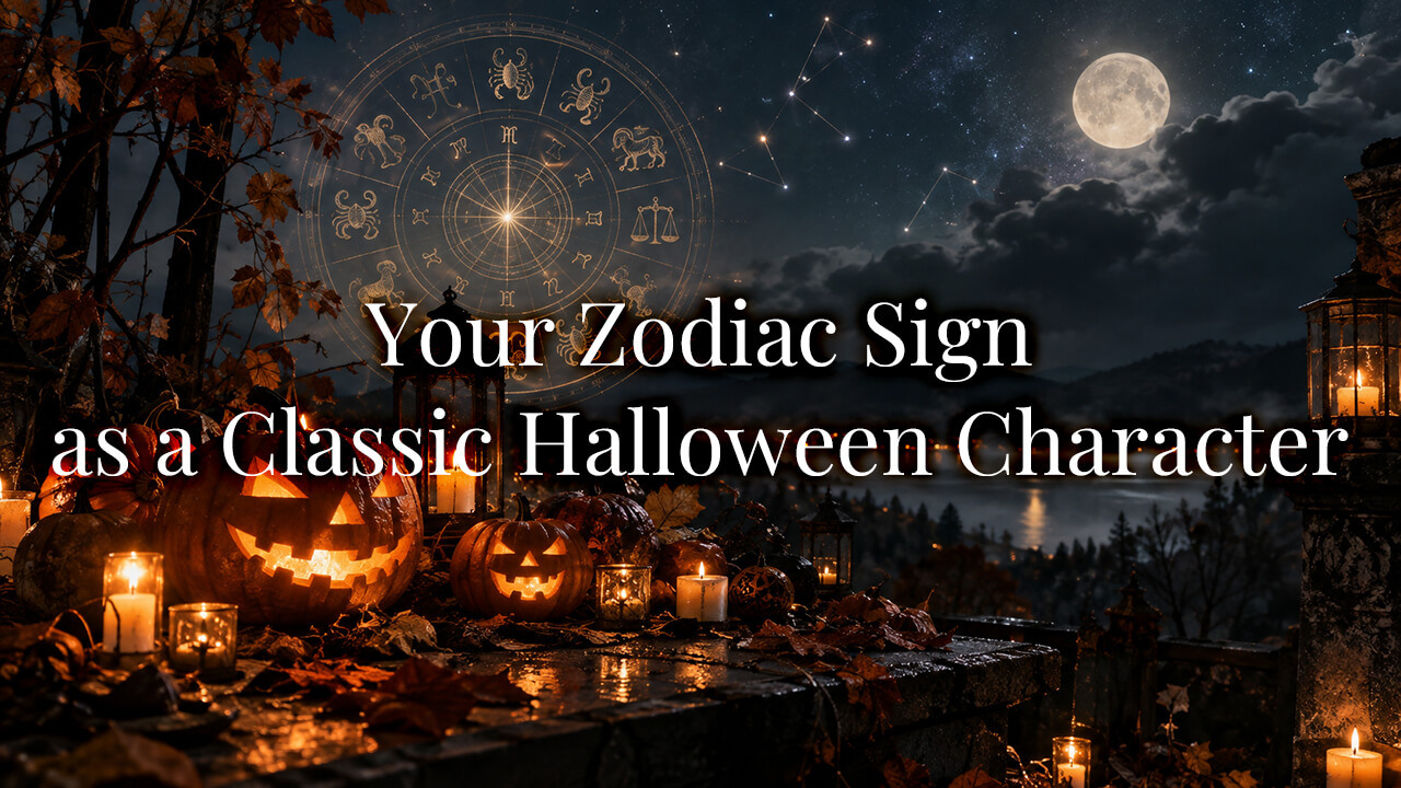 Your Zodiac Sign as a Classic Halloween Character