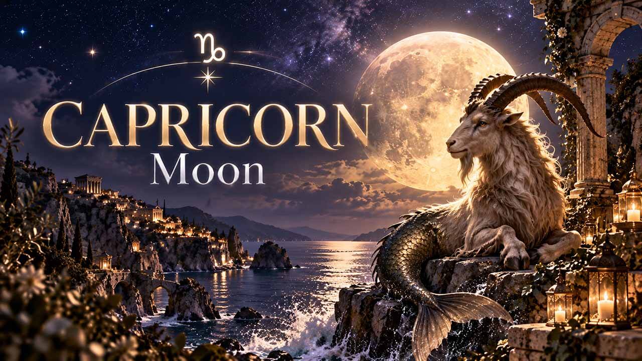 Capricorn Moon Personality Traits: How Each Sun Sign Shapes Responsibility, Emotional Control, and Vulnerability