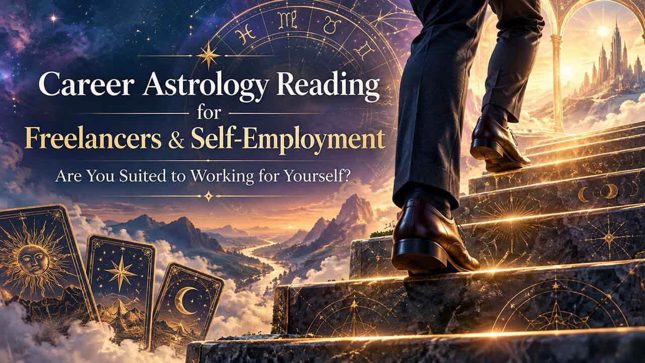 Career Astrology Reading for Freelancers & Self-Employment: Are You Suited to Working for Yourself?